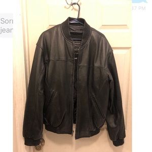Men’s leather jacket